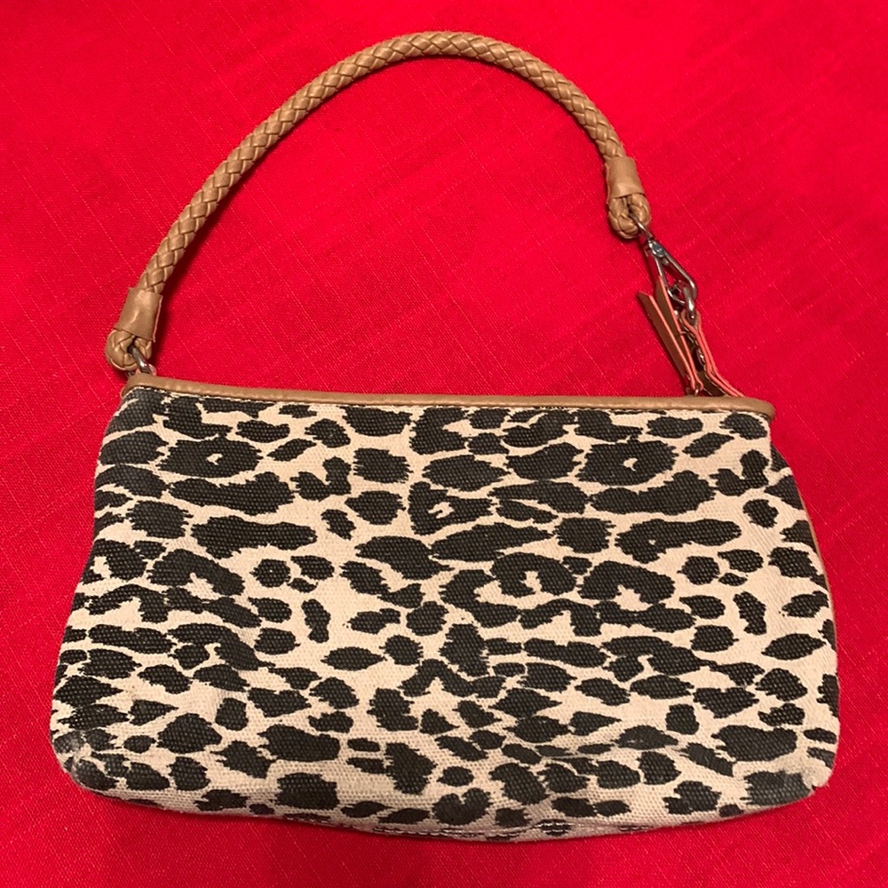 The Loft Fabric Leopard Bag